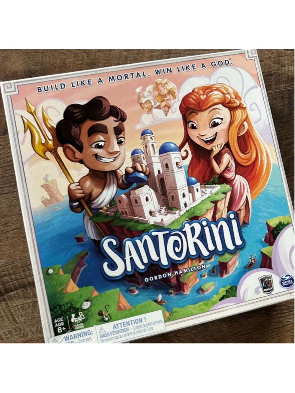 Santorini Board Game summer